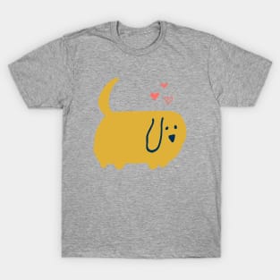 Cute Valentine Dog T-Shirt